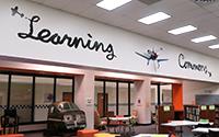 Interior of the Learning Commons at Eastridge 
