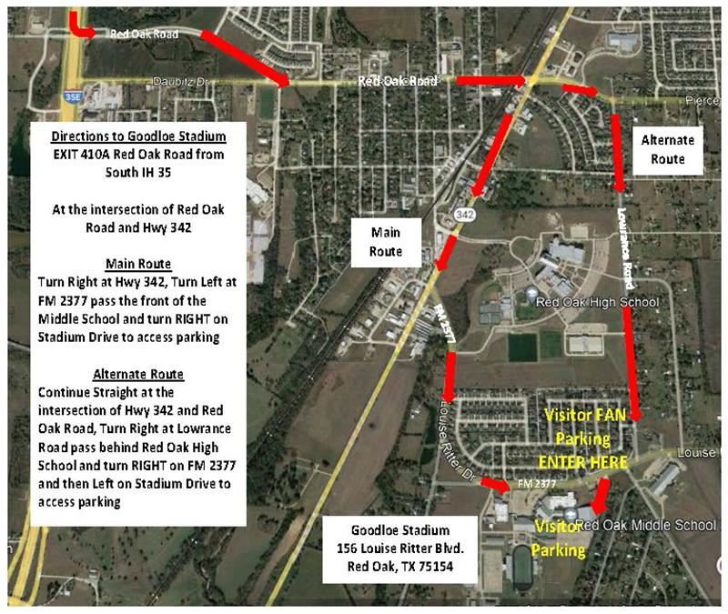 ROISD Stadium Visitor Parking
