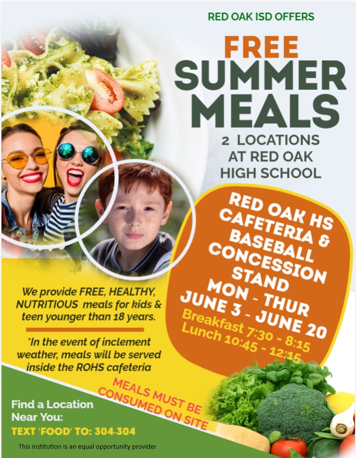 HS summer meals